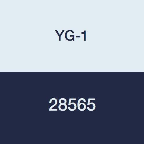 YG-1 28565 카바이드 Alu-Power End 밀,분쇄기, 3 플루트, 45 도 Helix, 레귤러 Length, 사각, Uncoated 마감, 2 Length, 3/ 16
