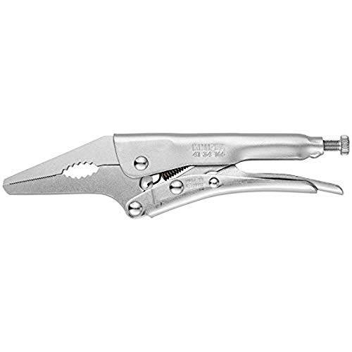 KNIPEX - 41 34 165 Knipex 툴 LP - 4134165 6-1/ 4 그립 플라이어 w/ 롱, 좁은 밑날, 니켈 도금