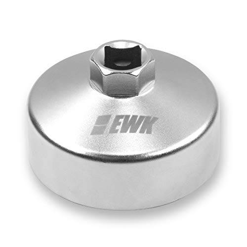 EWK 64mm 14 플루트 카본 스틸 오일 필터 렌치  혼다/  토요타 캠리, 하이랜더, RAV4, 프리우스,  코롤라/  렉서스/ Scion