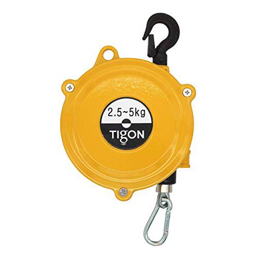 Tigon TW-5 스프링 밸런서, 툴 밸런서 스틸 케이블, (Load 용량: 2.5-5.0 kg/ 5.5-11 LBS)