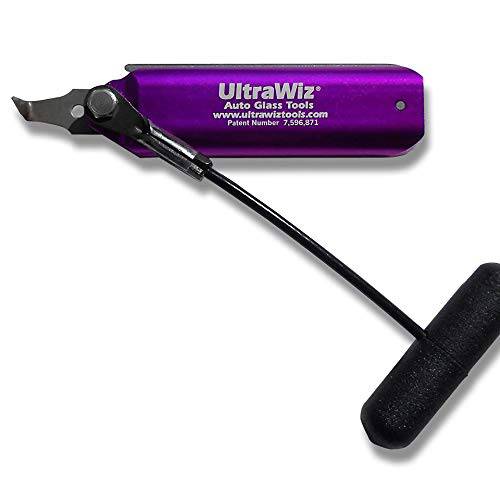 UltraWiz 3007k 레버 나이프 나이프 오토 글래스/ 자동차앞유리, 윈드실드 리무버 툴/ Cut Out 콜드 Made in USA
