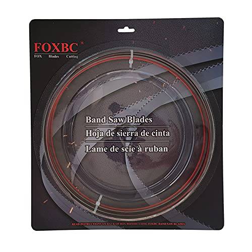 FOXBC 64-1/ 2 인치 X 1/ 2 인치 X 10/ 14 TPI 밴드쏘 블레이드 M42 Bi-Metal 메탈 커팅