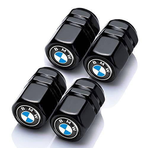 4pcs 자동차 타이어 밸브 커버 세트 BMW 1 3 5 7 시리즈 X1 X2 X3 X4 X5 X6 개조 악세사리