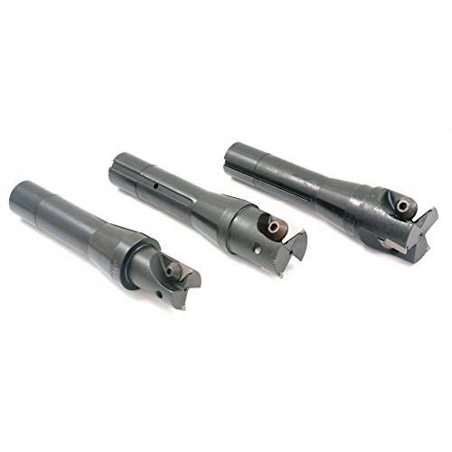 HHIP 5820-0001 R8 Indexable End 밀,분쇄기 세트, 3 Piece(1 x 1-1/ 4 x 1-1/ 2)