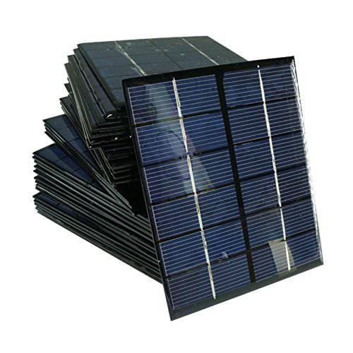 Sunnytech® 1pc 2w 6v 330ma 미니 태양광 패널 모듈 DIY Polysilicon 태양광 에폭시, 에폭시 접착제 셀 충전기 B031