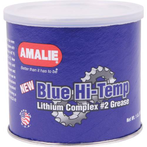 Amalie (68326-93 블루 Grade-2 하이 온도 구리스 - 1 LB.