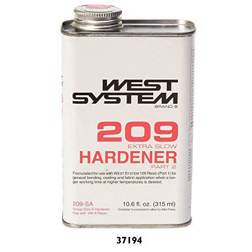 West 시스템 209-SA 엑스트라 Slow Hardener .66 pt