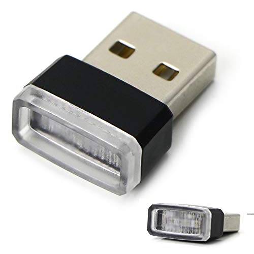 iJDMTOY 울트라 블루 USB Plug-in 미니사이즈 LED 차량용 인테리어 은은한 악센트 조명 키트