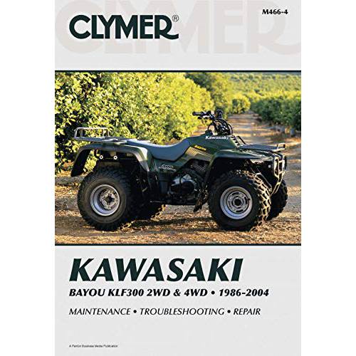 Clymer ATV 수리 수동 - KLF 300-1986-2004 오렌지 싸이클 부속