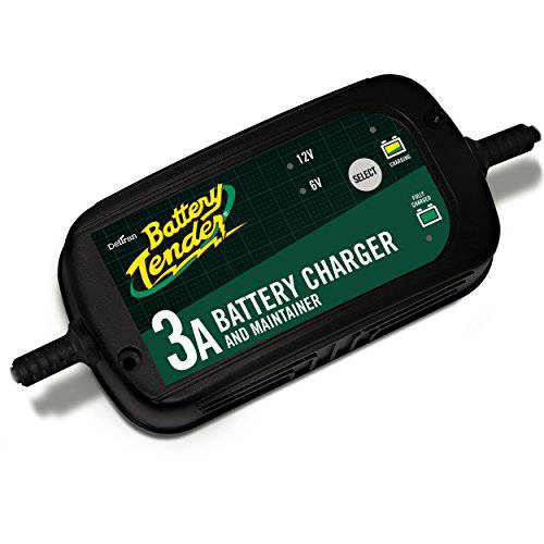 Battery Tender 3 앰프 충전기 and 메인테이너: 전환가능 6/ 12 볼트, 완전 자동차 배터리 충전기 and 메인테이너 자동차, SUV, and 트럭 - 6V/ 12V, 3 앰프 충전기 by 델트란 - 022-0202-COS