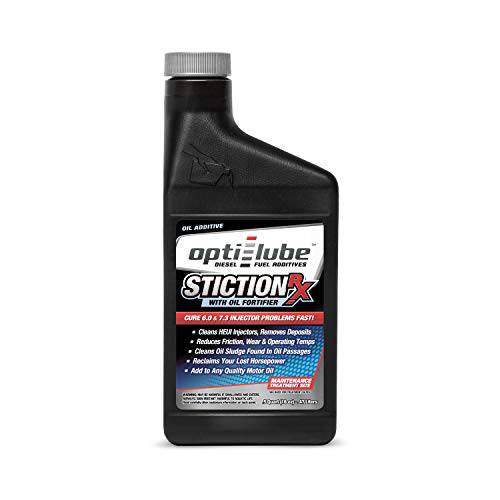 Opti-Lube Stiction Rx 오일 Additive 6.0 and 7.3 Powerstrokes: 1 파인트 (16oz)