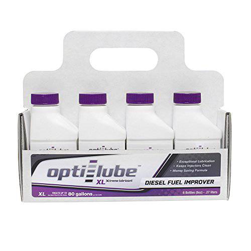 Opti-Lube XL Xtreme 윤활유 디젤 연료 Additive: 4oz 8 팩 트리트먼트 up to 40 갤런 per 4oz 병