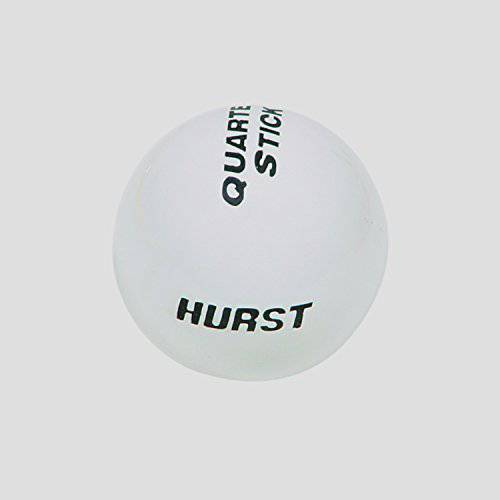 Hurst 1631036 화이트 쿼터 스틱 교체용 시프터 노브
