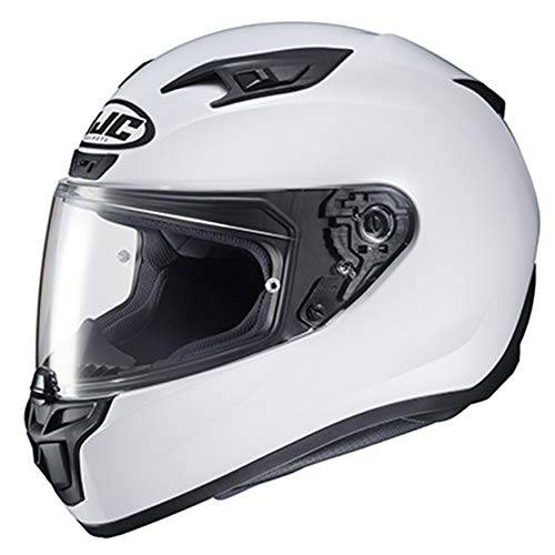 HJC Helmets 1502-143 Unisex-Adult 풀 페이스 파워 스포츠 헬멧 (화이트, 미디엄)