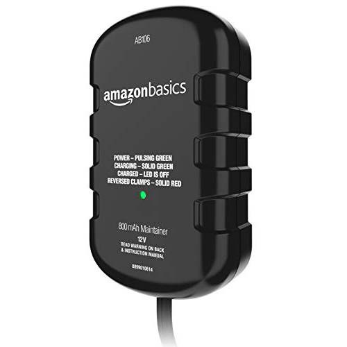 AmazonBasics 배터리 충전기 12 볼트 800mA