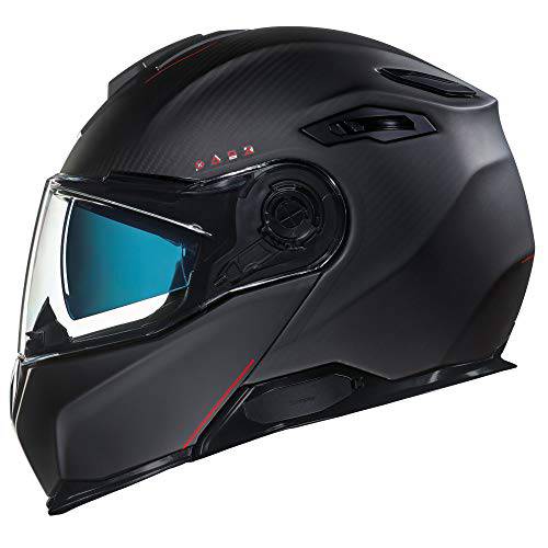 넥스 X.Vilitur 카본 Zero 매트 블랙 모듈식 오토바이 헬멧