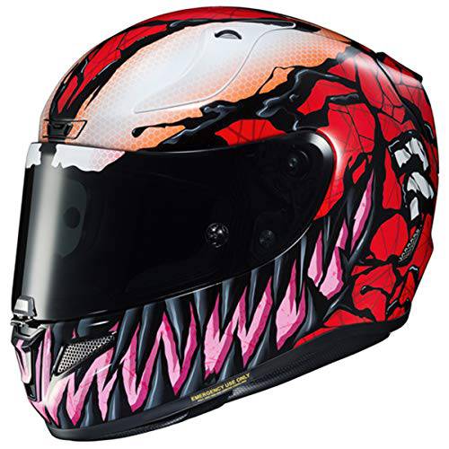 HJC RPHA 11 Carnage Men’s 스트리트 오토바이 헬멧 - MC-1/  라지