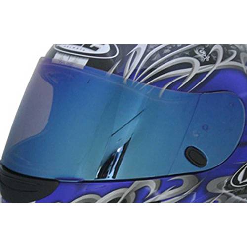 HJC Helmets HJ-09 Unisex-Adult Full-Face-Helmet-Style 교체용 헬멧 페이스 쉴드 (블루, 원 사이즈)