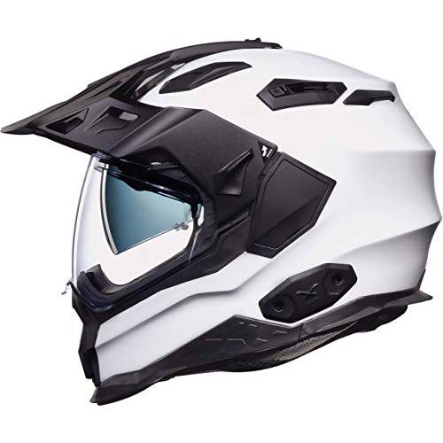 넥스 X.WED 2 플레인 화이트 Adventure 오토바이 헬멧