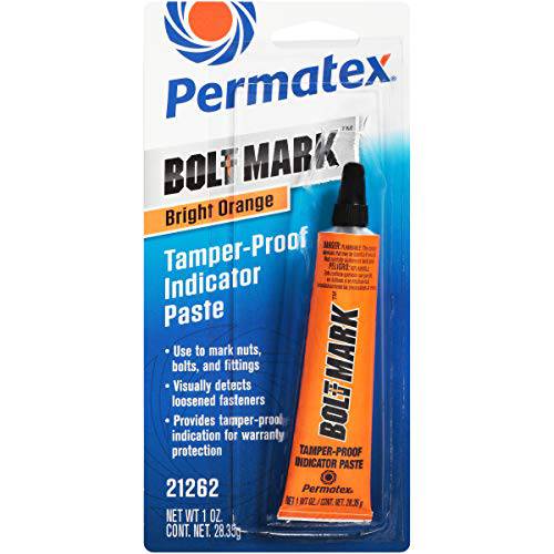 Permatex Bolt Mark Tamper-Proof 인디케이터 풀  오렌지, 21262