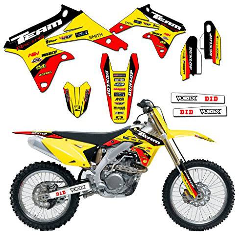 Team Racing Graphics  키트 호환가능한 스즈키 2005-2020 RM 85, EVOLV