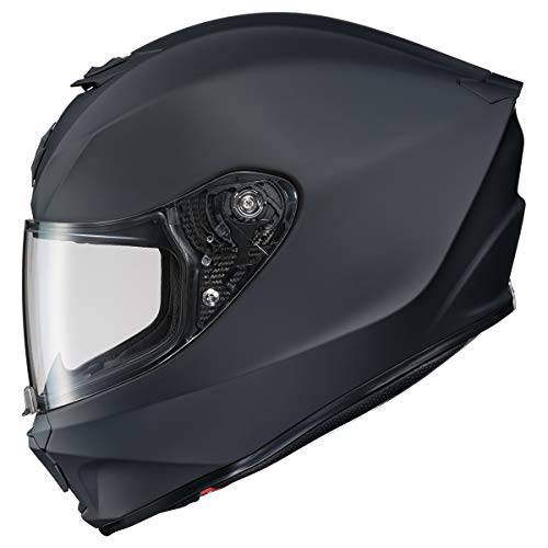 전갈 unisex-adult full-face-helmet-style 솔리드 헬멧 (매트 블랙, X-Small), 1 팩 - 75-1121XS