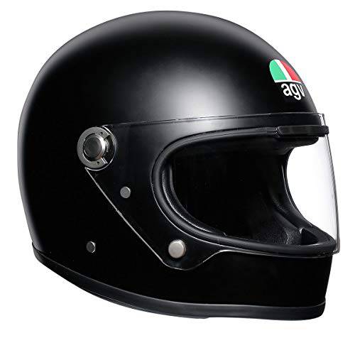 AGV Unisex-Adult 풀 페이스 X3000 오토바이 헬멧 매트 블랙 스몰