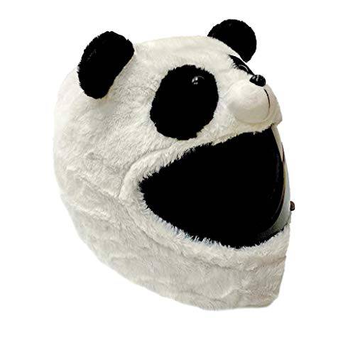 Panda 오토바이 헬멧 커버 슬리브, Funny 동물 풀 페이스 성인 by 카본 Moto 기어 D.I.L.L.I.G.A.F. 라인