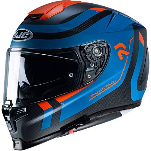 HJC 헬멧S RPHA 70 ST 카본 헬멧 - Reple (라지) (블루/ 레드)