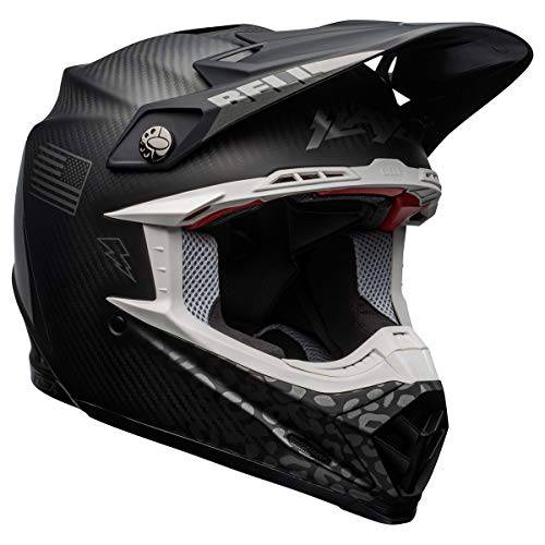 벨 Moto-9 플렉스 먼지 헬멧 (Slayco 매트/ 광택 블랙/ 그레이 - 미디엄)