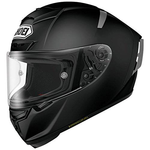 쇼에이 Unisex-Adult Full-face-Helmet-Style X-Fourteen (매트 블랙, 라지)