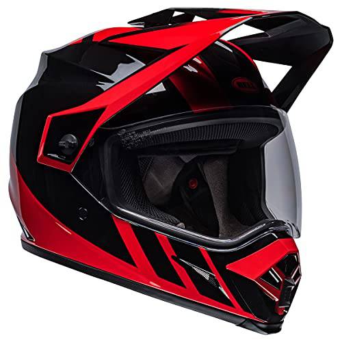 벨 MX-9 Adventure MIPS 헬멧 (대시보드 광택 블랙/ 레드 - X-Large)