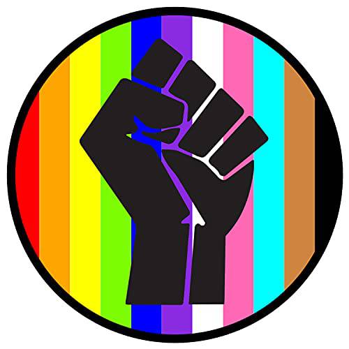 진행 Pride BLM Inclusive LGBT 데칼 | Love Unity Gay 레즈비언 트랜스 양성애자 (3) 자동차 비닐 Sticker|Sn3ggle 브랜드