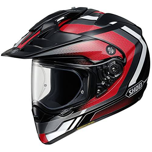 쇼에이 호넷 X2 헬멧 - Sovereign (라지) (블랙/ 레드)
