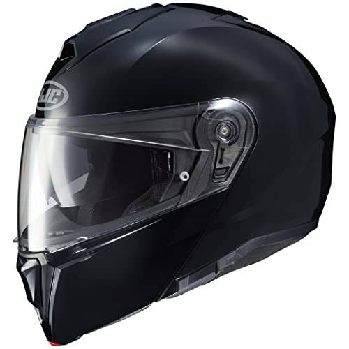 HJC 헬멧 i90 모듈식 전기,전동 스노우모빌 헬멧 블랙 라지
