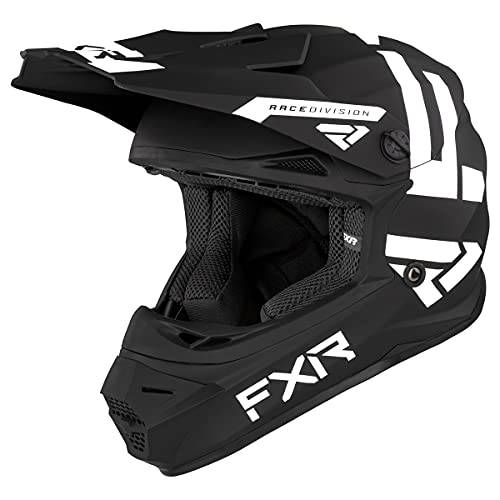 FXR Youth Legion 헬멧 (블랙/ 화이트 - 미디엄)