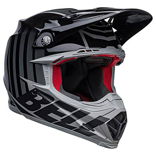 벨 Moto-9S 플렉스 헬멧 - Sprint (라지) (블랙/ 그레이)