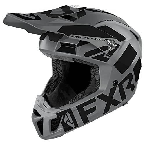 FXR 클러치 Evo LE 헬멧 (스틸/ 블랙 - X-Large)
