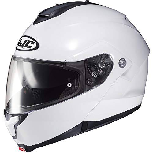 HJC 헬멧S C91 Men’s 스트리트 오토바이 헬멧 - 화이트/ 스몰