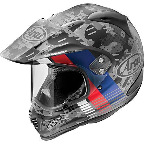 Arai XD4 커버 성인 듀얼 스포츠 오토바이 헬멧 - 서리 블루/ 라지