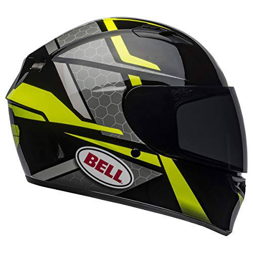 벨 Qualifier 스트리트 헬멧 (플레어 광택 블랙/ Hi-Viz - 스몰)