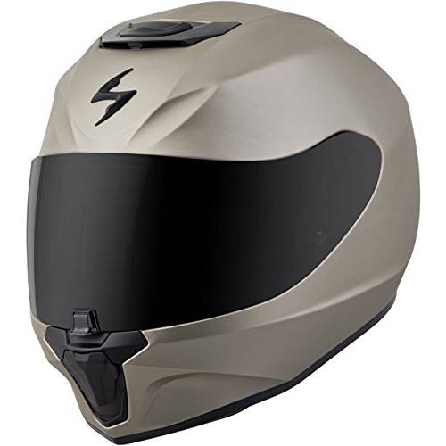 전갈 Unisex-Adult Full-face-Helmet-Style 솔리드 (티타늄, XX-Large)