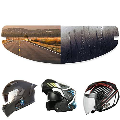 KUQIBAO 헬멧 안티 fog filmUniversal 오토바이 풀 페이스 헬멧 쉴드 안티 Fog 필름, 클리어 썬바이저 렌즈 인서트 Fog 방지 방수 스티커