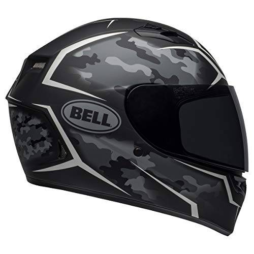 벨 Qualifier 스트리트 헬멧 (스텔스 카모 매트 블랙/ 화이트 - X-Large)
