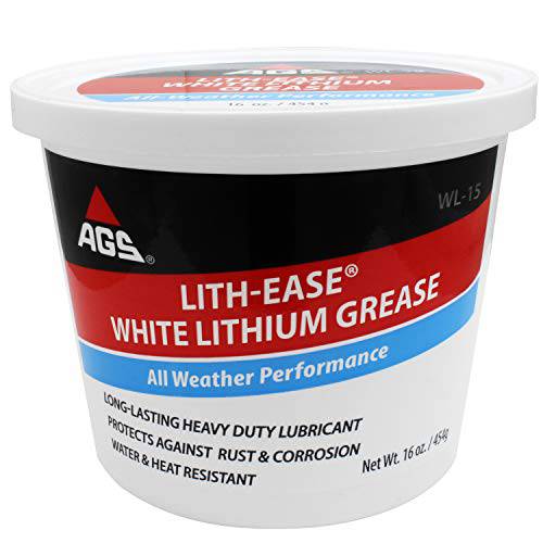 AGS Lith-Ease 화이트 리튬 구리스, Tub, 16 oz