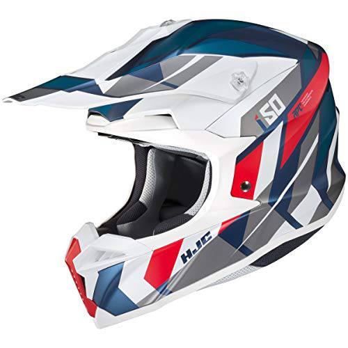 HJC 헬멧S i50 헬멧 - Vanish (XX-Large) (화이트/ 블루)