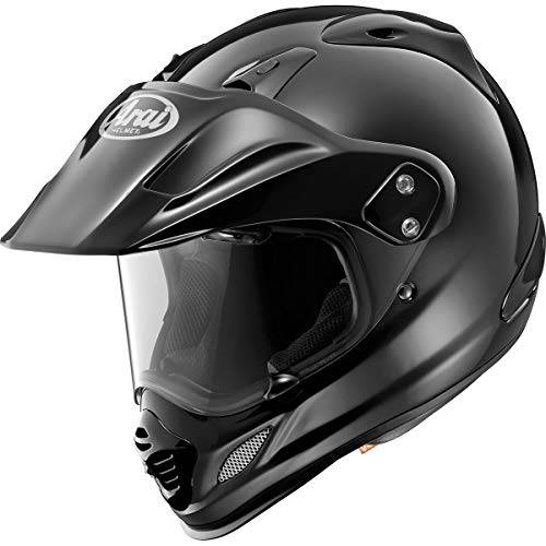 Arai XD4 솔리드 ’20 성인 듀얼 스포츠 오토바이 헬멧 - 블랙/ 미디엄