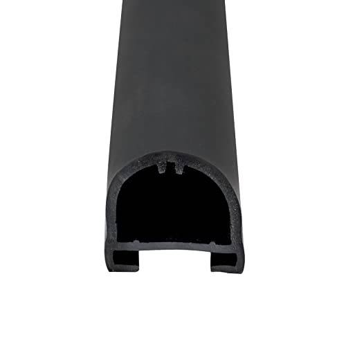 SoCiMa 블랙 러버 018-312-EKD 1 x 15/ 16 인치 x 35’ D-Seal RV 슬라이드 Out 시스템
