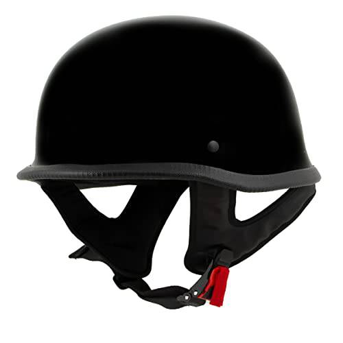 밀워키 헬멧S MPH9741DOT 독일 스타일 ’Motorrad’ 광택 블랙 Advanced 하프 헬멧 - 미디엄