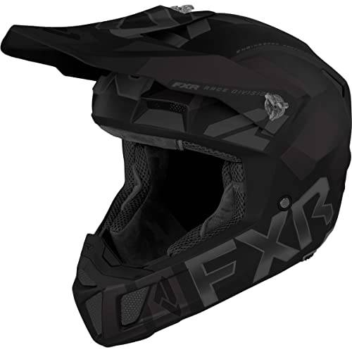 FXR 클러치 Evo 헬멧 (블랙 Ops - 미디엄)